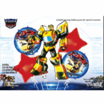 Set 5 Baloane Folie„Transformers„