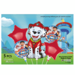 Set 5 Baloane Folie„ Marshall„ Patrula catelusilor