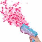 Pistol Gender Reveal cu confetti roz „GIRL„