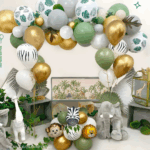 Arcada Baloane Tematica Safari , 78 Buc