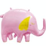 Balon Folie Elefant Roz ,60x80cm