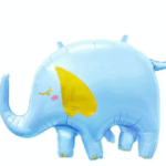 Balon Folie Elefant Albastru ,60x80cm