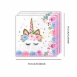 Șervețele cu Unicorn , Set 20 Buc