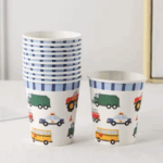 Pahare De Hârtie cu Mașini , Set 10 Buc