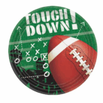 Farfurii De Hârtie cu Tematica Rugby , 23 cm, Set 10 Buc