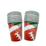 Pahare De Hârtie cu Tematica Rugby , Set 10 Buc