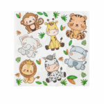 Șervețele Tematica Animale din Jungla, Set 20 buc