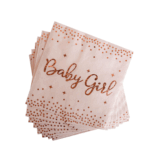 Șervețele Baby Girl, Set 20 buc