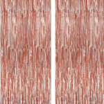 Perdea de Petrecere Roz Auriu 100x200 cm