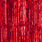 Perdea de Petrecere Rosie 100x200 cm