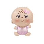 Balon din folie bebeluș fetiță 49×69,5 cm