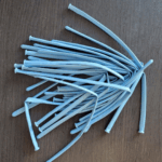 Set 50 Baloane Modelaj Latex Macaron Albastru/Blue - imagine 2