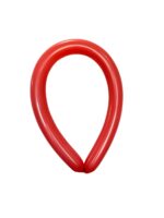 Set 50 Baloane Modelaj Latex Macaron Rosu/Red 135-145cm