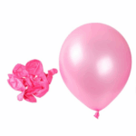 Set 5 Baloane Latex Jumbo Metalic 46 cm Roz,Pink