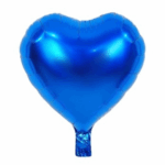 Balon Folie Inima 46cm, Albastru Inchis