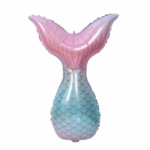Balon Folie 50x81cm ,Forma de Coada de Sirena