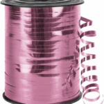 Panglica Roz Auriu lucios 225m