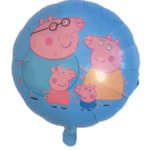Balon Folie Peppa Pig 45 cm – Familia Peppa