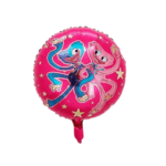 Balon Folie Huggy Wuggy & Kissy Missy 45 cm – Roz cu Stele
