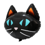 Balon folie pisică neagră 60 cm – Halloween Party