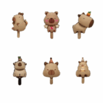 Set 6 Baloane Folie Mini Capybara – 27×38 cm