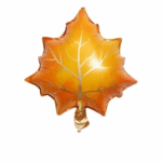 Balon Folie Frunză de Toamnă – 60×50 cm