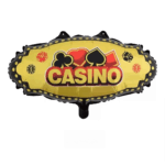 Balon Folie Casino – 41×62 cm