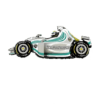 Balon Folie Mașină de Curse – 52×110 cm