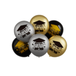 Set 6 Baloane Latex Absolvire – 30 cm