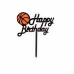 Topper tort Baschet „La mulți ani” – sportiv și festiv