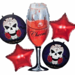 Set 5 Baloane Folie Halloween Cheers