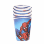 Pahare de Hârtie cu Spiderman, Set 10 Buc