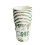 Pahare de Hârtie cu Safari, Set 10 Buc