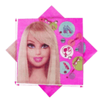 Șervețele de Hârtie cu Barbie , Set 20 Buc