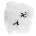 Panza de paianjen alba,artificiala cu 2 paianjeni - imagine 2