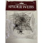 Panza de paianjen alba,artificiala cu 2 paianjeni