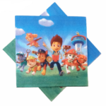 Servetele de Masa cu Paw Patrol – 33 x 33 cm , Set 20 buc