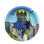 Set 10 farfurii carton, unica folosinta, Ø 18cm, Batman, Petrecere Copii