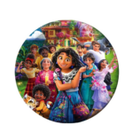 Set 10 farfurii carton, unica folosinta, Ø 18cm, Encanto, Petrecere Copii