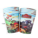 Set 10 pahare carton, unica folosinta, 260 ml , The Lion Guard