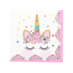 Servetele de Masa cu Unicorn – 33 x 33 cm , Set 20 buc