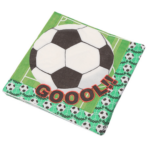 Servetele de Masa cu Fotbal Goool – 33 x 33 cm , Set 20 buc