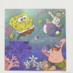 Servetele de Masa cu SpongeBob – 33 x 33 cm , Set 20 buc