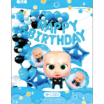 Arcada Set Aniversar Baby Boss – 46 buc