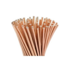 Paie de Hartie Rose Auriu, Set de 10 Bucati