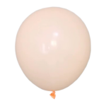 Set 50 Baloane Latex Macaron 13cm Portocaliu Deschis,Light Orange