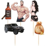 Topper tort pentru Barbati, 5 buc