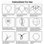 Balon BOBO Transparent cu imprimeu Stitch ,45 cm - imagine 2