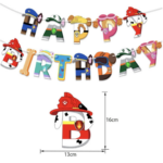 Banner Happy Birthday – Tematica Paw Patrol