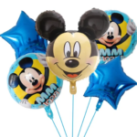 Set 5 baloane folie Mickey Mouse